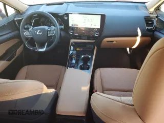 2025 Lexus NX 350h Luxury with VIN JTJHKCEZ6S2045132, listed as a Copart auction lot 73509094 with 8,709 mi miles and Salvage title. Bid and sale history available at DreamBid. Image 8.