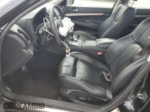 2013 Infiniti G37 x z VIN JN1CV6AR6DM754732, wystawiony jako Copart lot #58971955 z przebiegiem 153 184 mil mil oraz Szkoda całkowita • Salvage title. Historia ofert i sprzedaży dostępna na DreamBid. Obrazek 7.