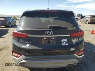 2020 Hyundai Santa Fe SE with VIN 5NMS23AD5LH198519, listed as a Copart auction lot 77644014 with 0 mi miles and Salvage Title. Bid and sale history available at carsss.com. Image 6.