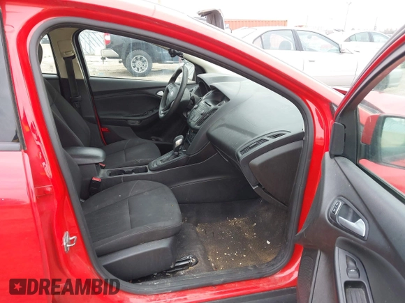 2017 Ford Focus SE with VIN 1FADP3F20HL302380, listed as a IAAI auction lot 42021505 with 166,305 mi miles. Bid and sale history available at carsss.com. Image 5.