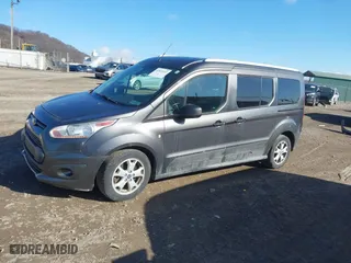 2018 Ford Transit Connect Wagon XLT with VIN NM0GE9F79J1360871, listed as a IAAI auction lot 41832433 with 274,543 mi miles. Bid and sale history available at carsss.com. Image 14.