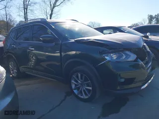 2019 Nissan Rogue SL with VIN 5N1AT2MT8KC782606, listed as a IAAI auction lot 41318079 with 185,355 mi miles. Bid and sale history available at carsss.com. Image 1.