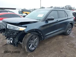 2024 Ford Explorer XLT with VIN 1FMSK7DH1RGA53821, listed as a IAAI auction lot 41542524 with 26,302 mi miles. Bid and sale history available at carsss.com. Image 2.