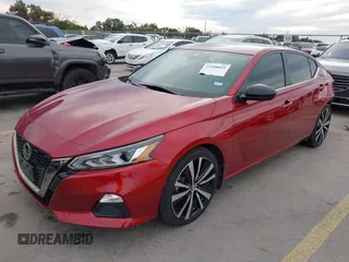 2020 Nissan Altima 2.5 SR with VIN 1N4BL4CV0LC166963, listed as a IAAI auction lot 41458015 with 34,823 mi miles. Bid and sale history available at carsss.com. Image 2.