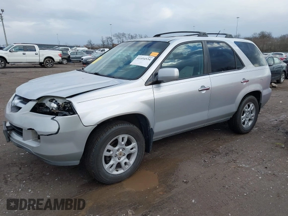 2004 Acura MDX Touring Pkg with VIN 2HNYD18654H537822, listed as a IAAI auction lot 41454534 with 260,567 mi miles. Bid and sale history available at carsss.com. Image 2.