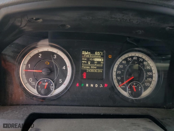 2018 Ram 2500 Tradesman with VIN 3C6UR5CL7JG108890, listed as a Copart auction lot 44032475 with 243,606 mi miles and Salvage Title. Bid and sale history available at carsss.com. Image 9.