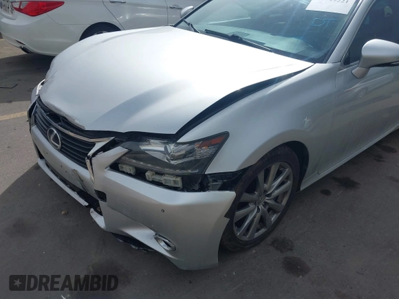 2015 Lexus GS 350 with VIN JTHCE1BL8FA006593, listed as a IAAI auction lot 41949221 with 96,435 mi miles and . Bid and sale history available at DreamBid. Image 6.