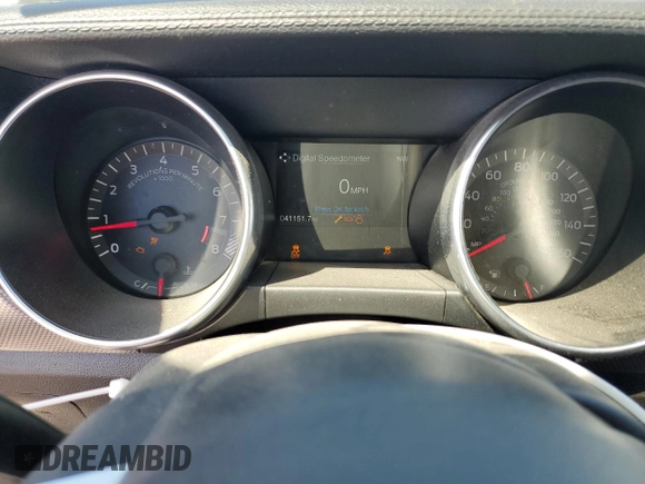 2021 Ford Mustang GT z VIN 1FA6P8CF5M5148745, wystawiony jako Copart lot #52045455 z przebiegiem 41 151 mil mil oraz Szkody całkowita. Historia ofert i sprzedaży dostępna na DreamBid. Obrazek 9.