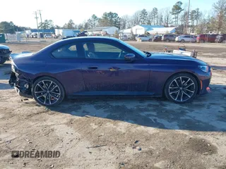 2024 BMW 2 Series 230i with VIN 3MW23CM0XR8D94473, listed as a IAAI auction lot 41380213 with 17,359 mi miles and . Bid and sale history available at carsss.com. Image 13.