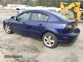 2005 Mazda 3 s with VIN JM1BK323051287045, listed as a Copart auction lot 50876495 with 155,405 mi miles and Salvage Title. Bid and sale history available at carsss.com. Image 2.
