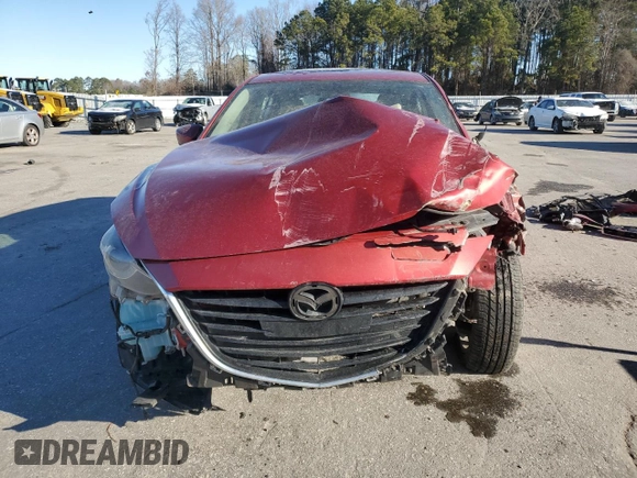 2015 Mazda 3 S Grand Touring with VIN JM1BM1M34F1268124, listed as a Copart auction lot 45002635 with Not Provided miles and Salvage Title. Bid and sale history available at DreamBid. Image 5.