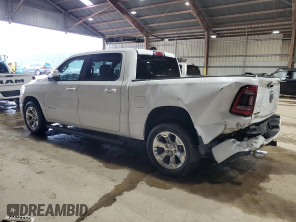 2019 Ram 1500 Big Horn z VIN 1C6RREFT5KN684441, wystawiony jako Copart lot #56464695 z przebiegiem 94 403 mil mil oraz Szkoda całkowita • Salvage title. Historia ofert i sprzedaży dostępna na DreamBid. Obrazek 2.