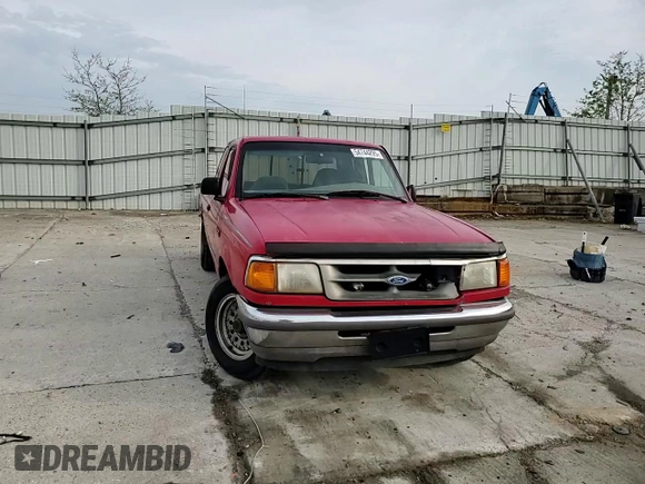 1996 Ford Ranger XL with VIN 1FTCR14U6TPA93172, listed as a Copart auction lot 54744295 with 151,148 mi miles and Salvage title. Bid and sale history available at DreamBid. Image 14.