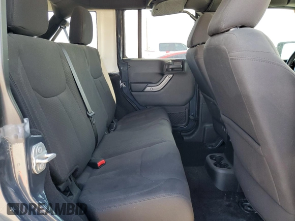 2017 Jeep Wrangler Unlimited Sport with VIN 1C4BJWDG7HL607071, listed as a Copart auction lot 88985355 with 123,795 mi miles and Salvage title. Bid and sale history available at DreamBid. Image 11.