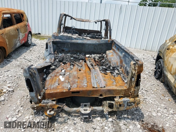 2020 Jeep Gladiator Overland with VIN 1C6HJTFGXLL119481, listed as a Copart auction lot 59108385 with Not provided miles and Salvage title. Bid and sale history available at DreamBid. Image 6.