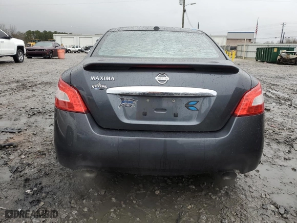 2009 Nissan Maxima 3.5 SV w/Premium Pkg with VIN 1N4AA51E39C860730, listed as a Copart auction lot 43963645 with 159,893 mi miles and Salvage Title. Bid and sale history available at carsss.com. Image 6.