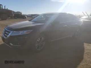 2013 Honda Crosstour EX-L with VIN 5J6TF2H52DL001477, listed as a Copart auction lot 47073385 with 61,898 mi miles and Salvage Title. Bid and sale history available at carsss.com. Image 1.