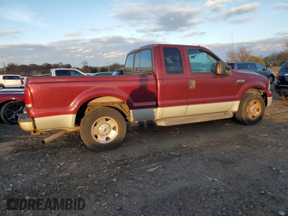 2007 Ford Super Duty F-250 XL with VIN 1FTNX20567EA06262, listed as a Copart auction lot 80121844 with 113,572 mi miles and Clean Title. Bid and sale history available at carsss.com. Image 3.