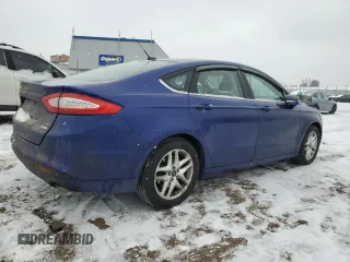 2013 Ford Fusion SE with VIN 3FA6P0HR0DR267420, listed as a Copart auction lot 44767315 with 115,421 mi miles and Salvage Title. Bid and sale history available at carsss.com. Image 3.