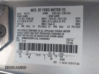 2020 Ford Transit Connect XLT с VIN NM0GS9F23L1449593, выставлен на аукционе IAAI как лот 41804367 с пробегом 101 226 миль миль и . История ставок и продаж доступна на DreamBid. Изображение 9.
