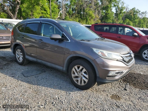 2016 Honda CR-V EX-L with VIN 2HKRM3H72GH568701, listed as a Copart auction lot 49682545 with 131,094 mi miles and Salvage Title. Bid and sale history available at carsss.com. Image 4.