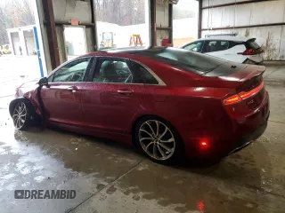2018 Lincoln MKZ Reserve with VIN 3LN6L5FC9JR607754, listed as a Copart auction lot 84301814 with 74,604 mi miles and Salvage Title. Bid and sale history available at DreamBid. Image 2.