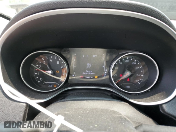 2021 Jeep Compass Sport z VIN 3C4NJDAB0MT591580, wystawiony jako Copart lot #59692785 z przebiegiem 70 661 mil mil oraz Szkoda całkowita • Salvage title. Historia ofert i sprzedaży dostępna na DreamBid. Obrazek 9.