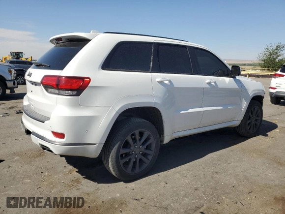2018 Jeep Grand Cherokee High Altitude with VIN 1C4RJFCT8JC224727, listed as a Copart auction lot 55074305 with 65,514 mi miles and Salvage title. Bid and sale history available at DreamBid. Image 3.