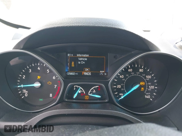 2019 Ford Escape SE with VIN 1FMCU0GD3KUA71923, listed as a IAAI auction lot 41801956 with 25,602 mi miles. Bid and sale history available at carsss.com. Image 7.