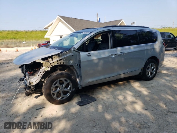 2022 Chrysler Pacifica Limited with VIN 2C4RC3GG6NR189723, listed as a Copart auction lot 60132625 with Not provided miles and Salvage title. Bid and sale history available at DreamBid. Image 1.
