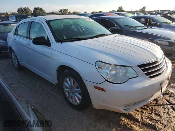 2008 Chrysler Sebring LX with VIN 1C3LC46K08N296564, listed as a Copart auction lot 73748944 with 72,982 mi miles and Non Repairable. Bid and sale history available at carsss.com. Image 4.