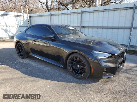 2023 BMW M2 z VIN 3MF13DM07P8D63938, wystawiony jako Copart lot #79582414 z przebiegiem 9 552 mil mil oraz Szkoda całkowita • Salvage title. Historia ofert i sprzedaży dostępna na DreamBid. Obrazek 4.