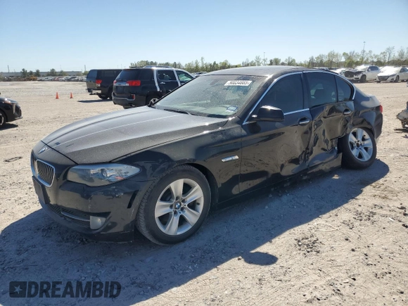 2013 BMW 5 Series 528i with VIN WBAXG5C50DDY34831, listed as a Copart auction lot 50034665 with 192,146 mi miles and Salvage Title. Bid and sale history available at carsss.com. Image 1.