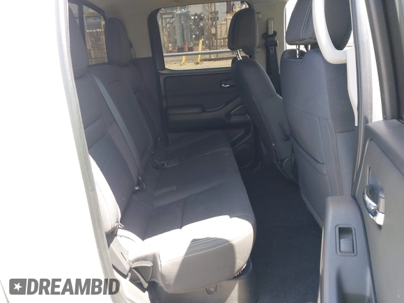 2024 Nissan Frontier SV with VIN 1N6ED1EJ7RN607219, listed as a IAAI auction lot 42570080 with 35,269 mi miles and . Bid and sale history available at DreamBid. Image 8.