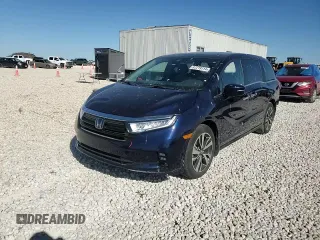 2022 Honda Odyssey Touring with VIN 5FNRL6H89NB044695, listed as a Copart auction lot 87219114 with 34,030 mi miles and Salvage Title. Bid and sale history available at DreamBid. Image 12.