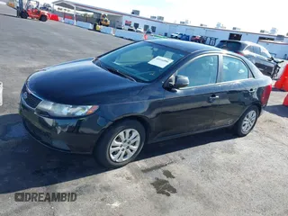 2011 Kia Forte EX with VIN KNAFU4A25B5412522, listed as a IAAI auction lot 40916886 with 1 mi miles. Bid and sale history available at carsss.com. Image 2.
