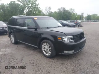 2014 Ford Flex SEL z VIN 2FMHK6C89EBD00168, wystawiony jako IAAI lot #42289106 z przebiegiem 158 598 mil mil oraz . Historia ofert i sprzedaży dostępna na DreamBid. Obrazek 1.