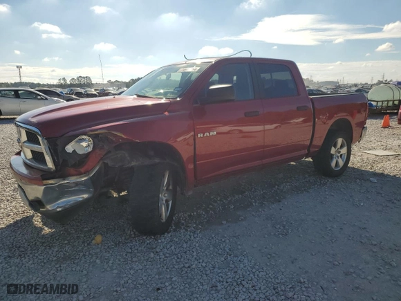 2009 Dodge Ram 1500 SLT with VIN 1D3HV13P19S755282, listed as a Copart auction lot 74631164 with 208,554 mi miles and Clean Title. Bid and sale history available at carsss.com. Image 1.