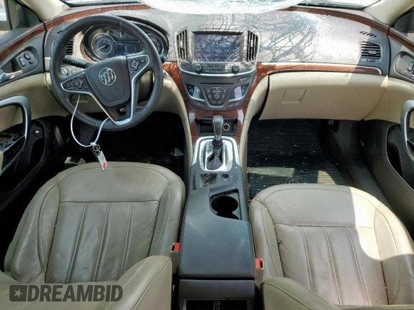 2017 Buick Regal Premium II with VIN 2G4GR5GX2H9103230, listed as a Copart auction lot 58803025 with 104,643 mi miles and Salvage title. Bid and sale history available at DreamBid. Image 8.