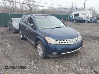 2007 Nissan Murano S with VIN JN8AZ08W47W654840, listed as a IAAI auction lot 41925091 with Not Provided miles and . Bid and sale history available at carsss.com. Image 1.