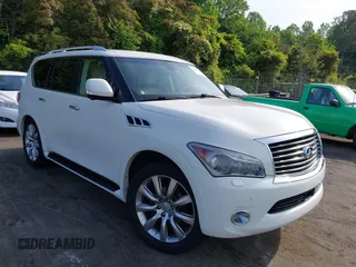 2012 Infiniti QX56 7-passenger z VIN JN8AZ2NE7C9023063, wystawiony jako IAAI lot #42145130 z przebiegiem 149 172 mil mil oraz . Historia ofert i sprzedaży dostępna na DreamBid. Obrazek 1.