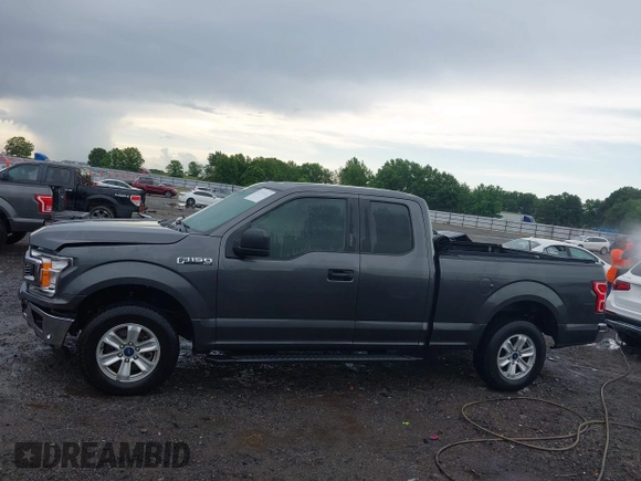 2020 Ford F-150 XL with VIN 1FTEX1CB2LKF44500, listed as a IAAI auction lot 42514020 with 92,224 mi miles and . Bid and sale history available at DreamBid. Image 14.