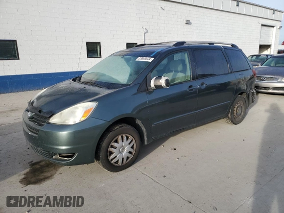 2005 Toyota Sienna CE with VIN 5TDZA23CX5S335521, listed as a Copart auction lot 83909644 with 294,523 mi miles and Clean Title. Bid and sale history available at carsss.com. Image 1.