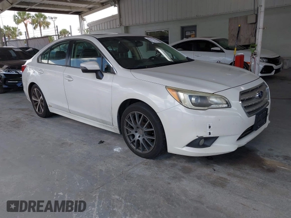 2015 Subaru Legacy 2.5i Limited with VIN 4S3BNAL6XF3036933, listed as a IAAI auction lot 42181789 with 168,407 mi miles. Bid and sale history available at carsss.com. Image 1.