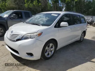2015 Toyota Sienna LE AAS with VIN 5TDKK3DC6FS571510, listed as a Copart auction lot 52535745 with 232,362 mi miles and Salvage Title. Bid and sale history available at carsss.com. Image 1.