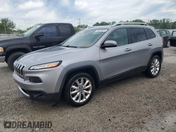 2016 Jeep Cherokee Limited z VIN 1C4PJLDB8GW287362, wystawiony jako Copart lot #55619875 z przebiegiem 147 021 mil mil oraz Nie do naprawy • Non repairable. Historia ofert i sprzedaży dostępna na DreamBid. Obrazek 1.