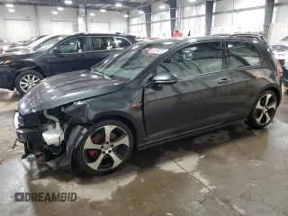 2015 Volkswagen Golf GTI S with VIN 3VWTT7AU0FM044307, listed as a Copart auction lot 41674215 with 116,527 mi miles and Salvage Title. Bid and sale history available at carsss.com. Image 1.