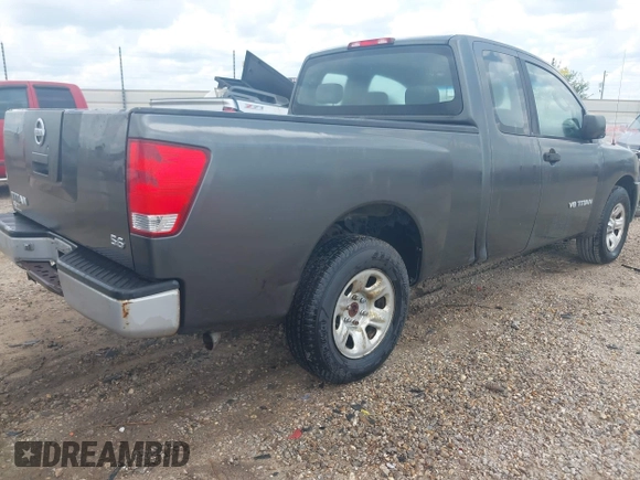 2005 Nissan Titan SE with VIN 1N6AA06A15N500144, listed as a IAAI auction lot 42204468 with 192,884 mi miles and . Bid and sale history available at DreamBid. Image 4.