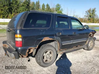 2004 Chevrolet Tahoe LS with VIN 1GNEK13T44J174219, listed as a Copart auction lot 74124674 with 235,172 mi miles and Salvage Title. Bid and sale history available at carsss.com. Image 3.