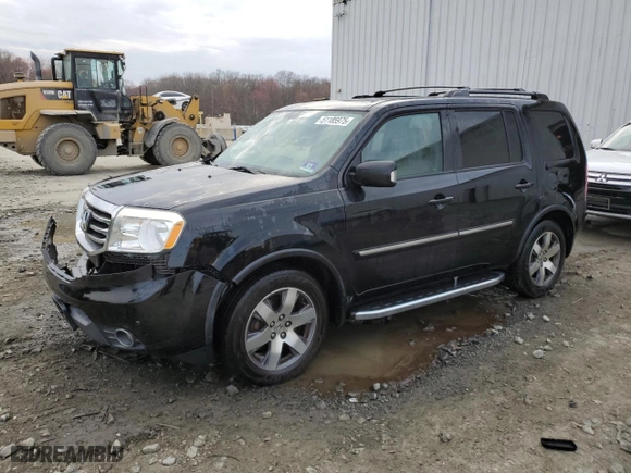2013 Honda Pilot Touring with VIN 5FNYF4H98DB052785, listed as a Copart auction lot 51185975 with 102,317 mi miles and Salvage Title. Bid and sale history available at carsss.com. Image 1.